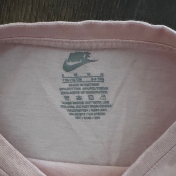 Nike Pink and Coral Graphic Tee Set - Picture 4 of 4